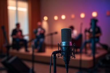 Image representing live audio recording.